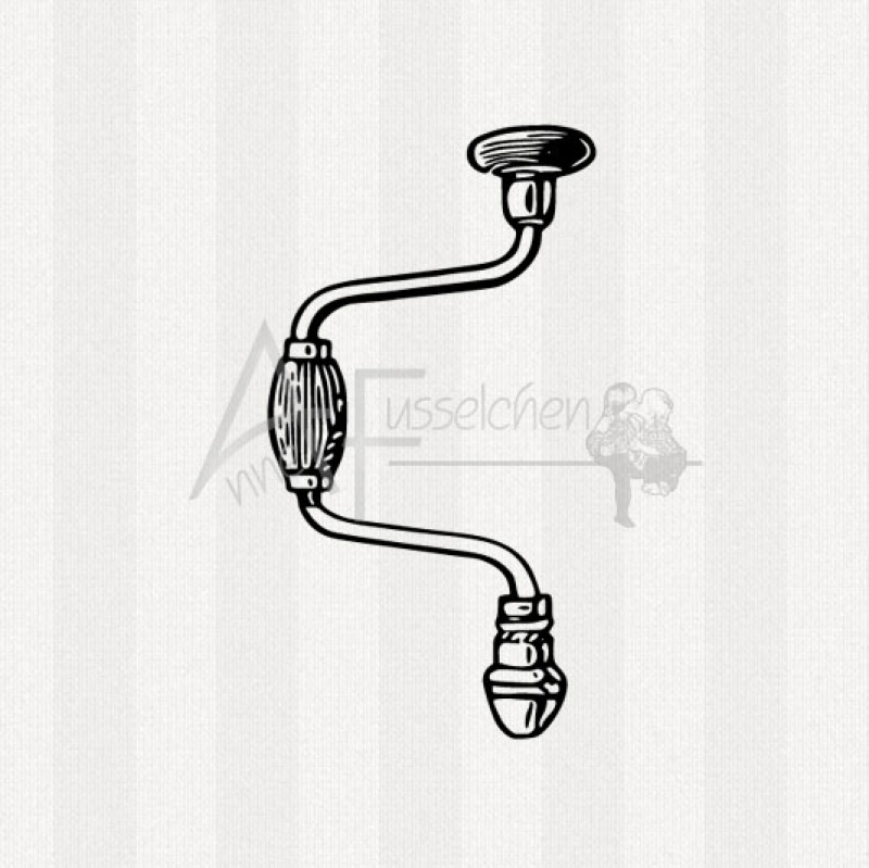 Motivstempel - Handbohrer 01