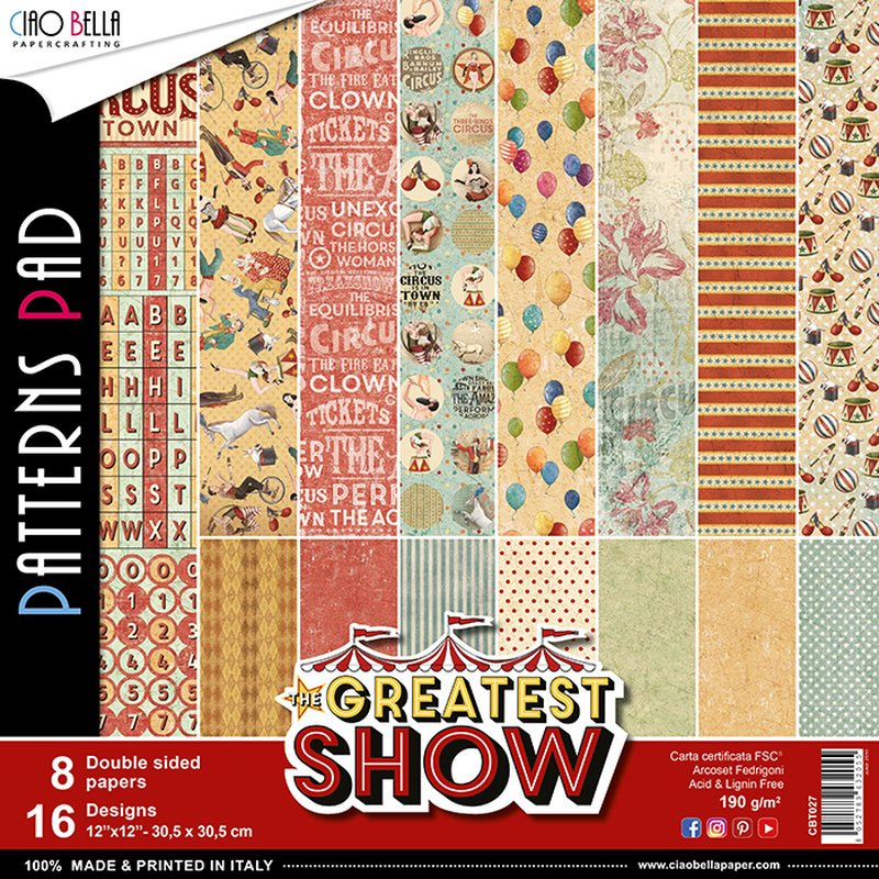 Ciao Bella - Greatest Show | Patterns 12x12