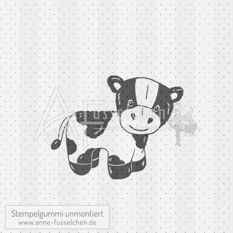 Motivstempel - Plüschtier Kuh