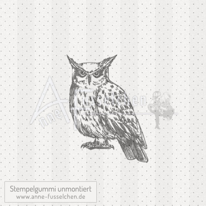 Motivstempel - Eule