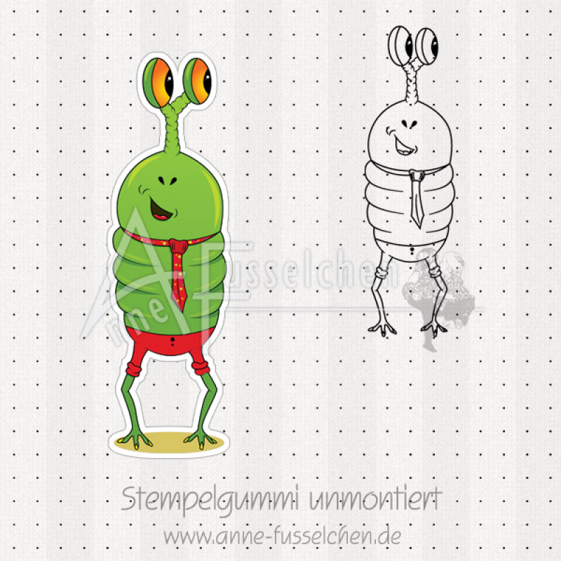 Motivstempel - Jojo Wurmler (gr)