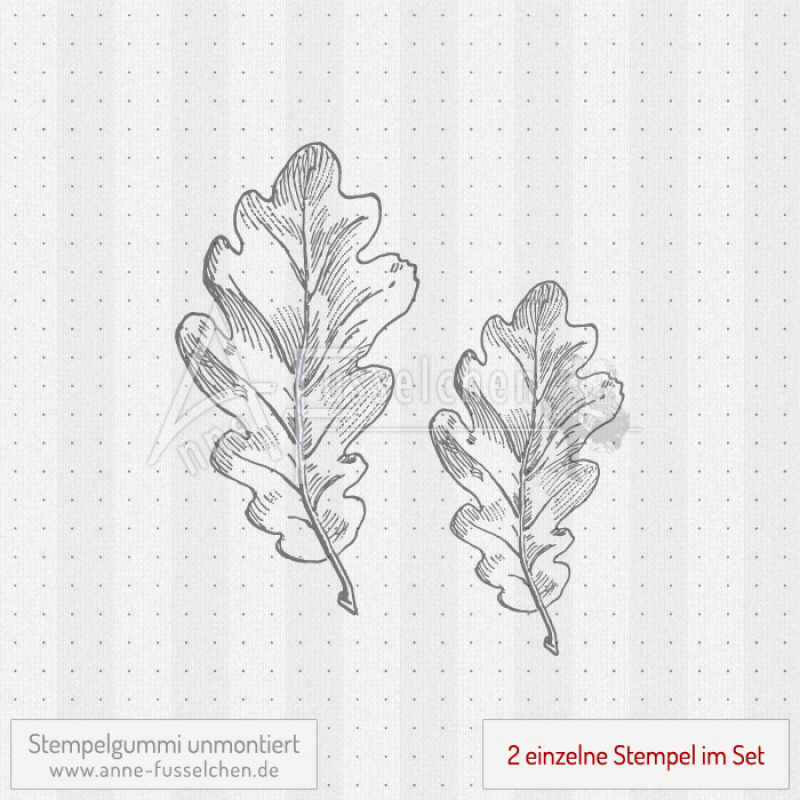 Motivstempel - Blätter Set 01 | anne-fusselchen.de