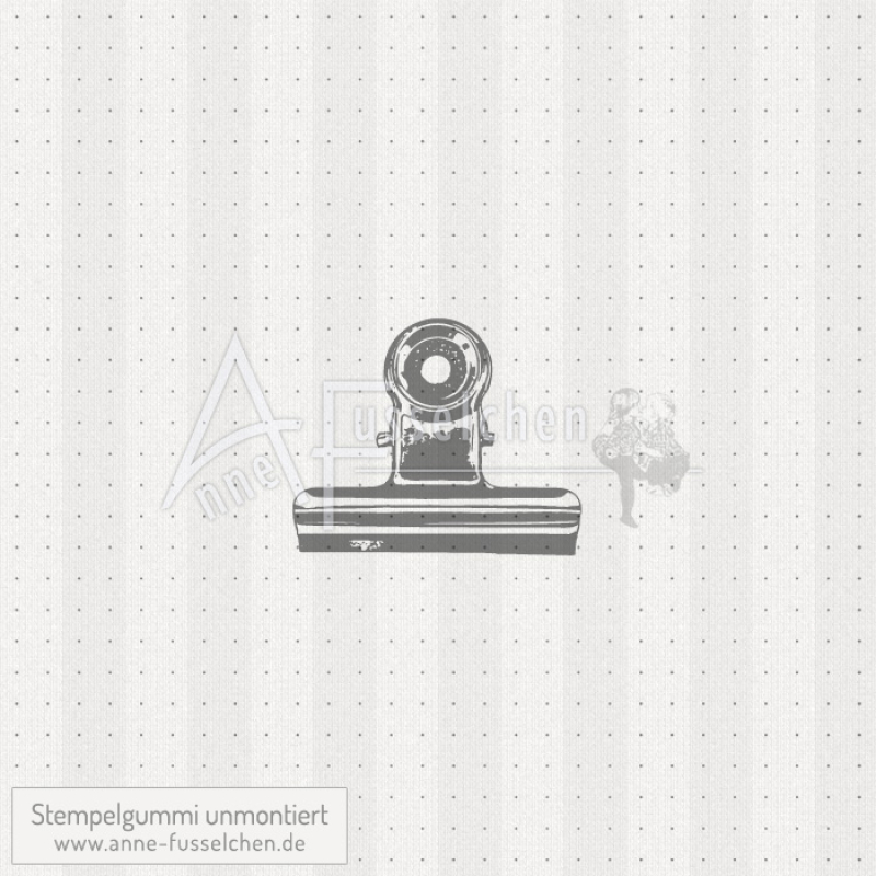 Motivstempel - Paperclip 04