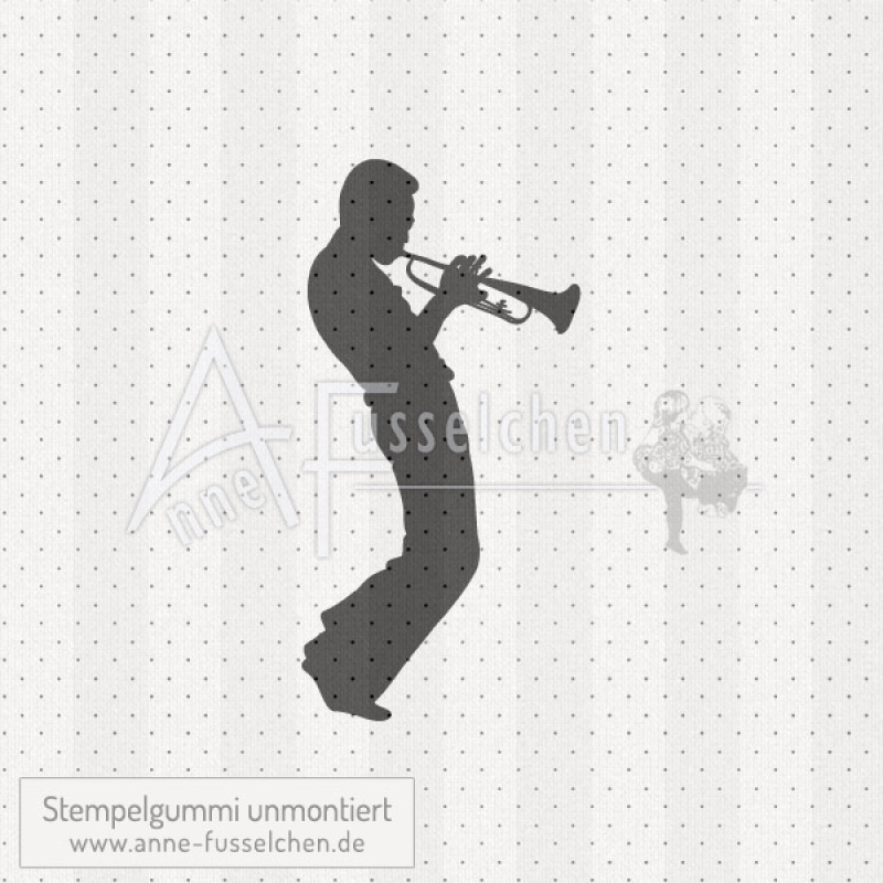 Motivstempel - Jazzmusiker 04 | anne-fusselchen.de