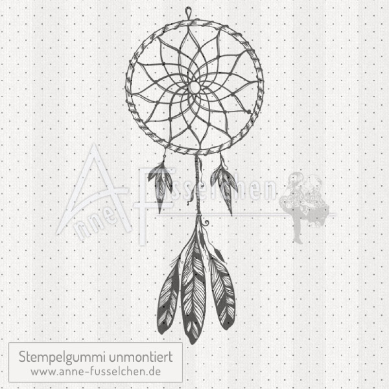 Motivstempel - Traumfänger 02 | anne-fusselchen.de