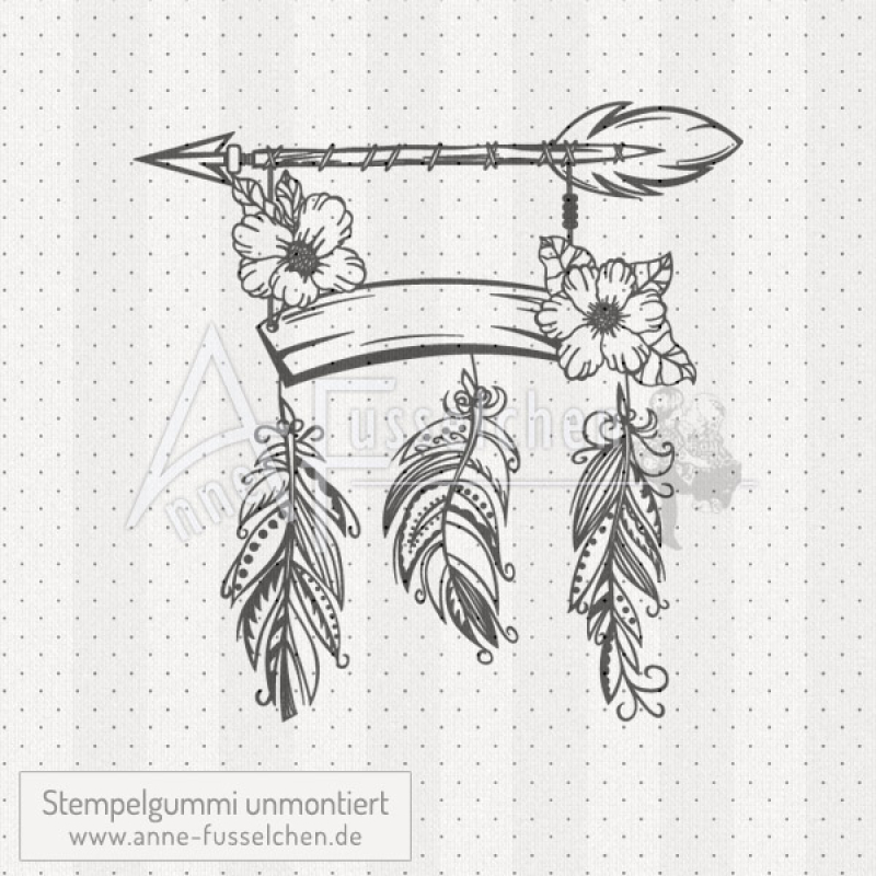 Motivstempel - Traumfänger 04 | anne-fusselchen.de