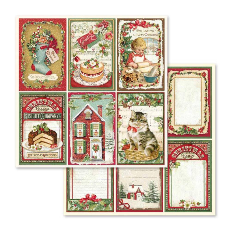 Stamperia - Christmas Vintage | Blatt 1