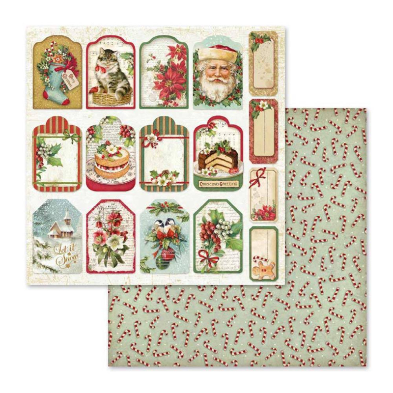 Stamperia - Christmas Vintage | Blatt 3