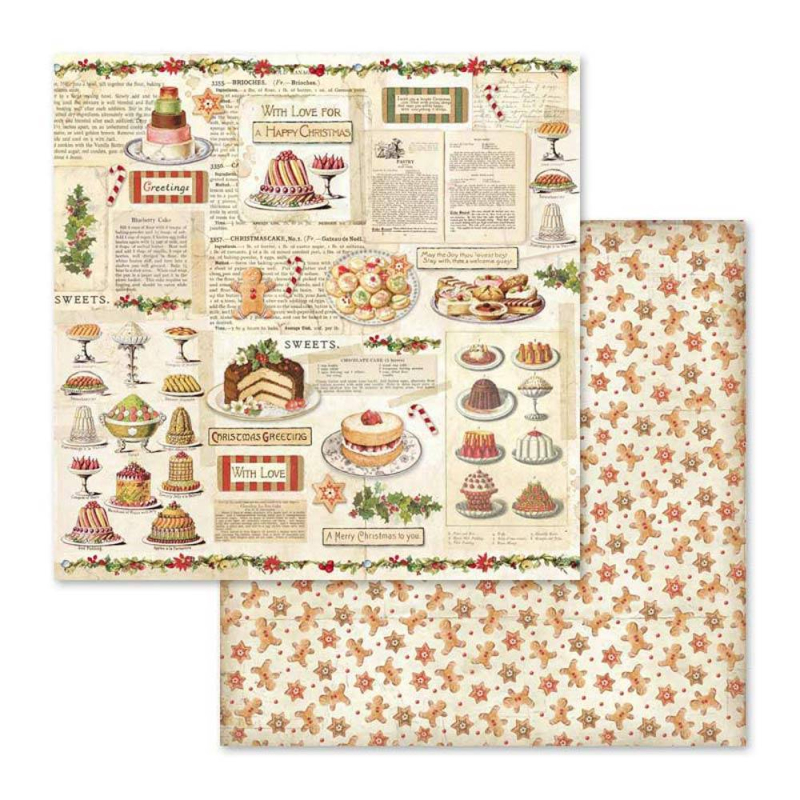 Stamperia - Christmas Vintage | Blatt 4