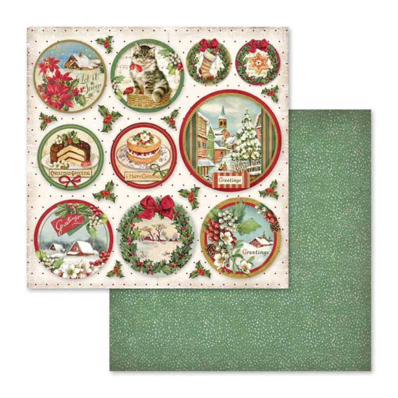 Stamperia - Christmas Vintage | Blatt 9