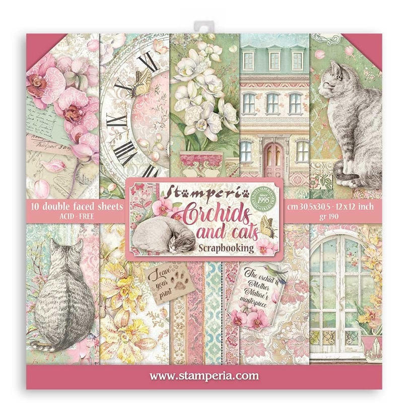 Stamperia - Spring Botanic | Paper Pad 12x12