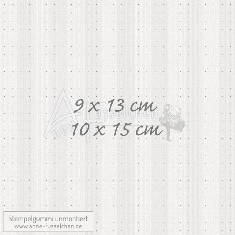 Textstempel - 9 x 13cm + 10 x 15 cm