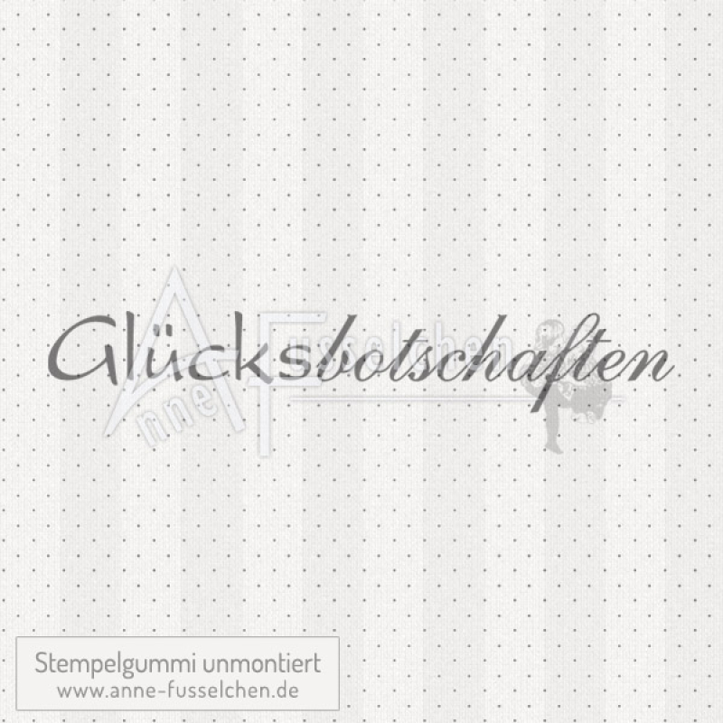 Textstempel - Glücksbotschaften