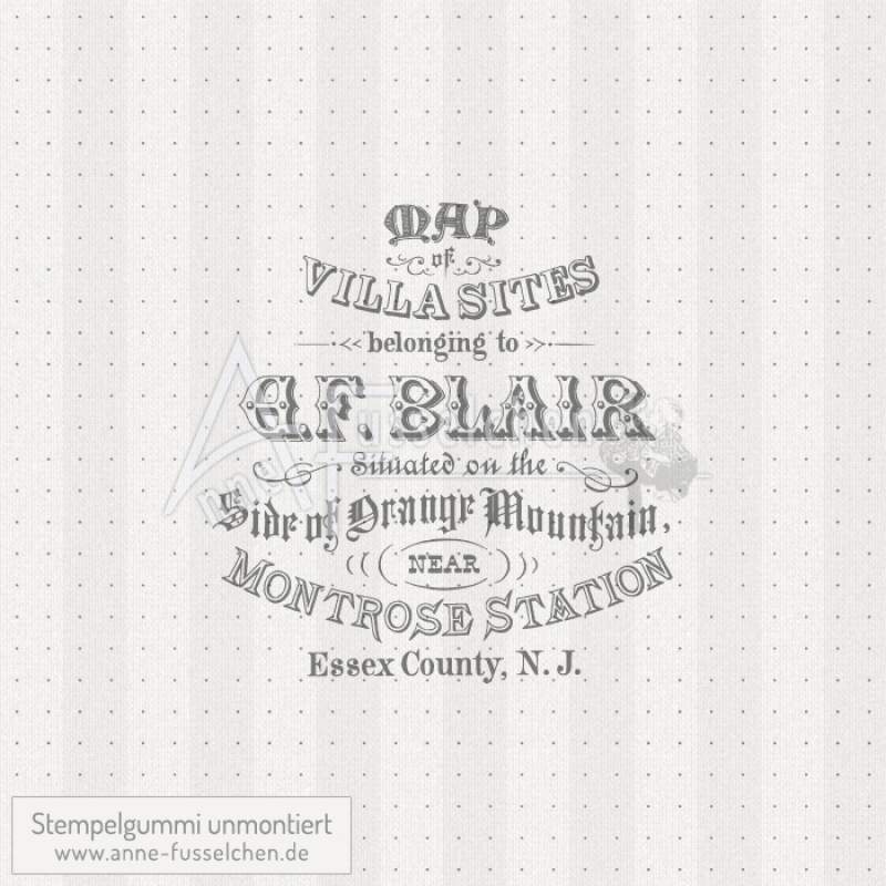 Motivstempel - Vintage Label 02