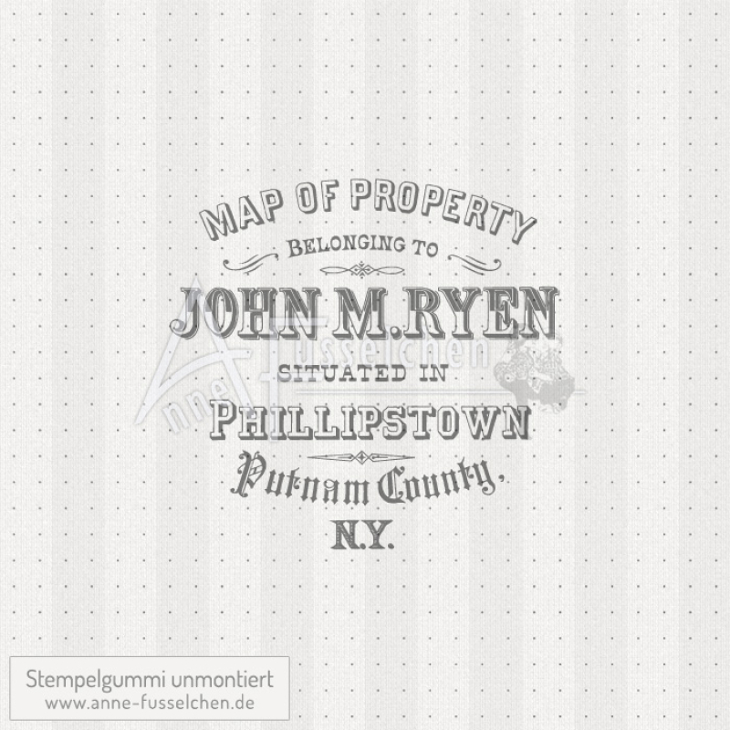 Motivstempel - Vintage Label 03
