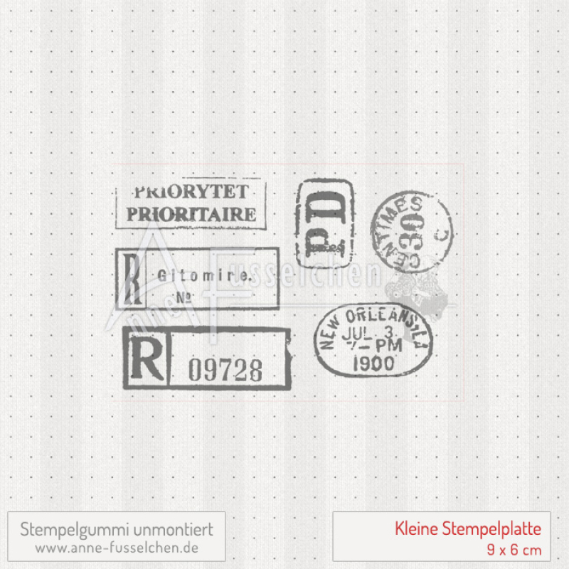 Motivstempel - Vintage Tickets & Poststempel 1
