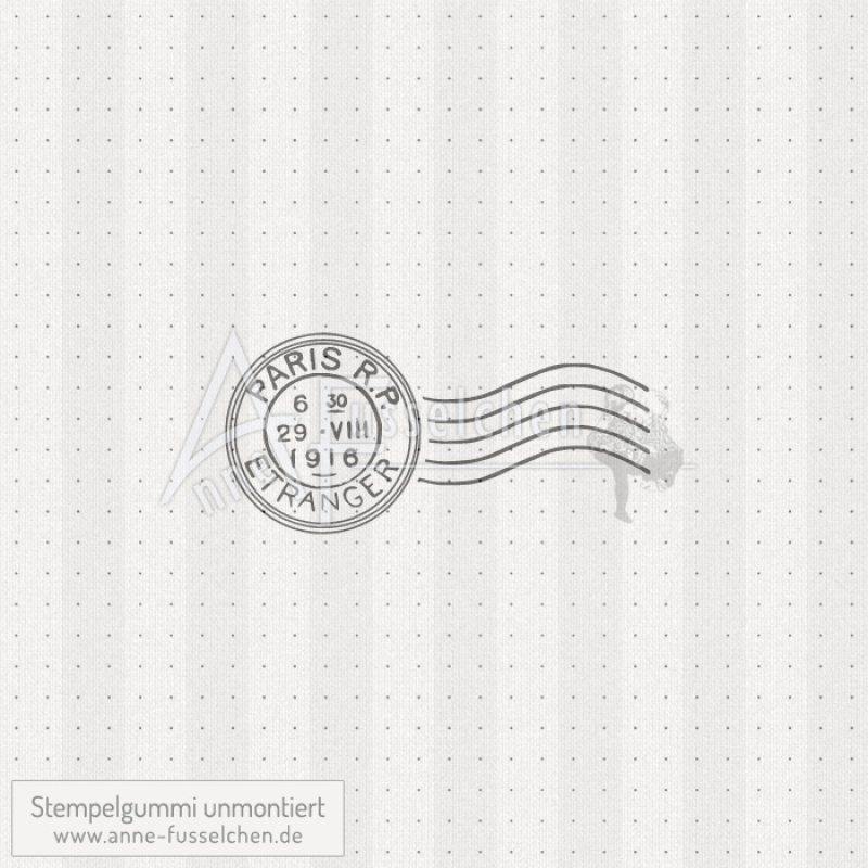 Motivstempel - Vintage Poststempel Paris