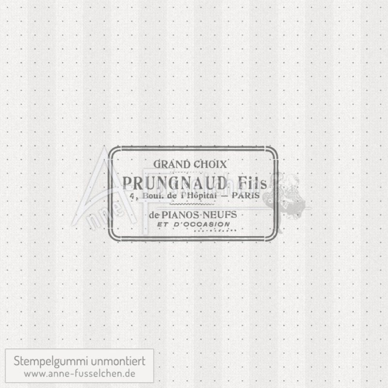 Motivstempel - Vintage Grand Choix Label