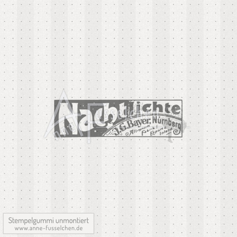 Motivstempel - Vintage Reklame 1901