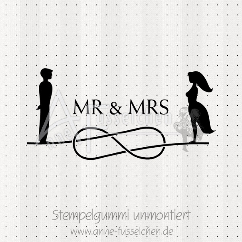 Motivstempel - Mr & Mrs