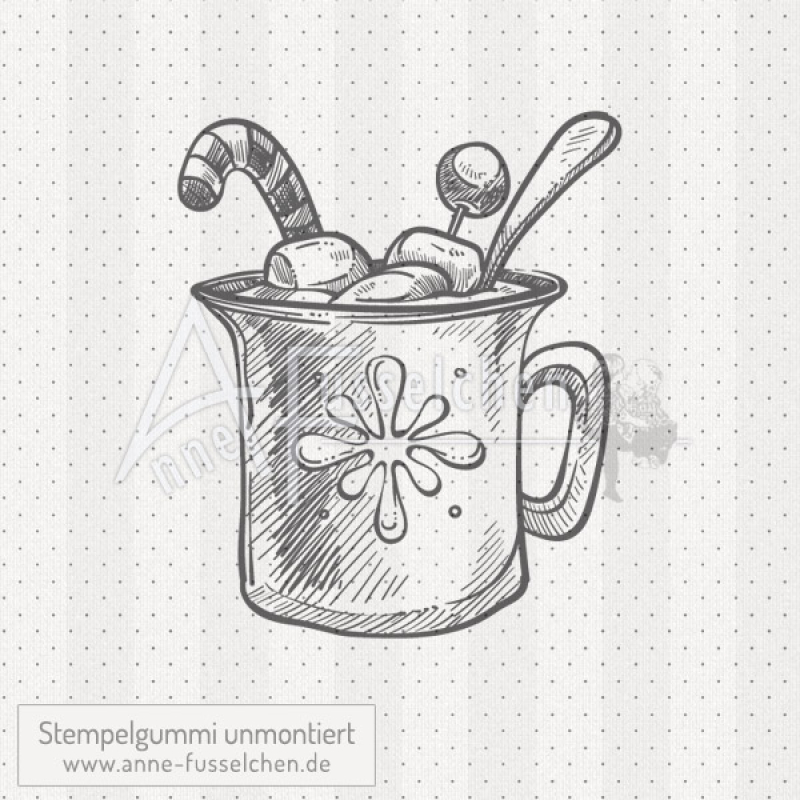 Motivstempel - Marshmallow Pott (gr)