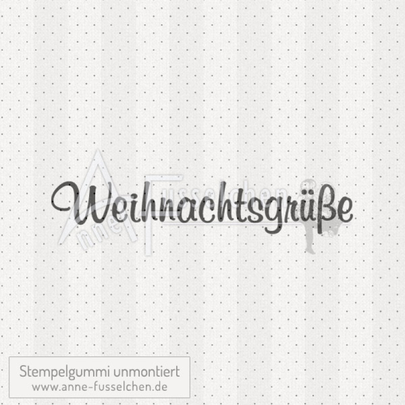 Textstempel - Weihnachtsgrüße 02