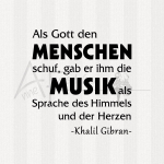 Textstempel - ... Musik als Sprache ...