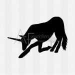 Motivstempel - Unicorn 03