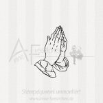 Motivstempel - Betende Hände 02 (kl)