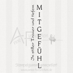 Textstempel - In stiller Trauer ... 02