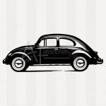 Motivstempel - Automobil Käfer