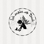 Motivstempel - Ich denke an Dich