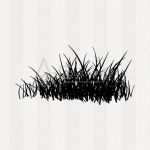 Motivstempel - Gras 05
