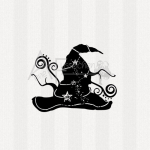 Motivstempel - Magischer Hut