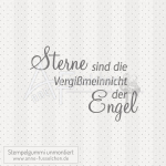 Textstempel - Sterne sind ...