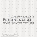 Textstempel - Freundschaft 02