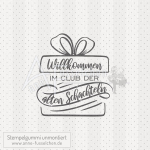 Textstempel - Club der alten Schachteln 02