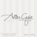 Textstempel - Alles Gute 02